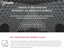 Tablet Screenshot of j-media.nl